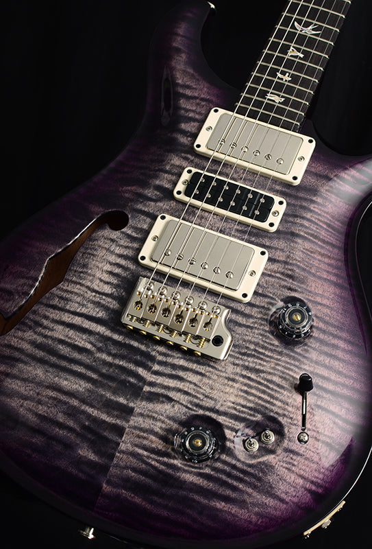 Paul Reed Smith Special Semi-Hollow Brian's Limited Charcoal Purple Burst-Brian's Guitars