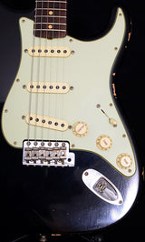 Fender Custom Shop 1963 Relic Stratocaster Black-Brian's Guitars