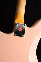 Used Fender Custom Shop 1962 Jaguar NAMM Limited Edition Journeyman Relic Faded Aged Shell Pink-Electric Guitars-Brian's Guitars