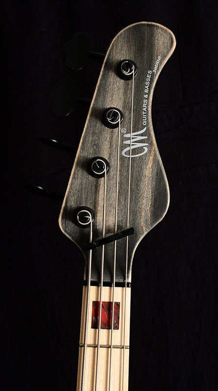 Mayones Jabba Custom 4 NAMM 2020 Red Velvet Antique Raw-Brian's Guitars