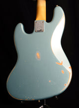 Fender 60th Anniversary Roadworn 60s Jazz Bass Firemist Silver