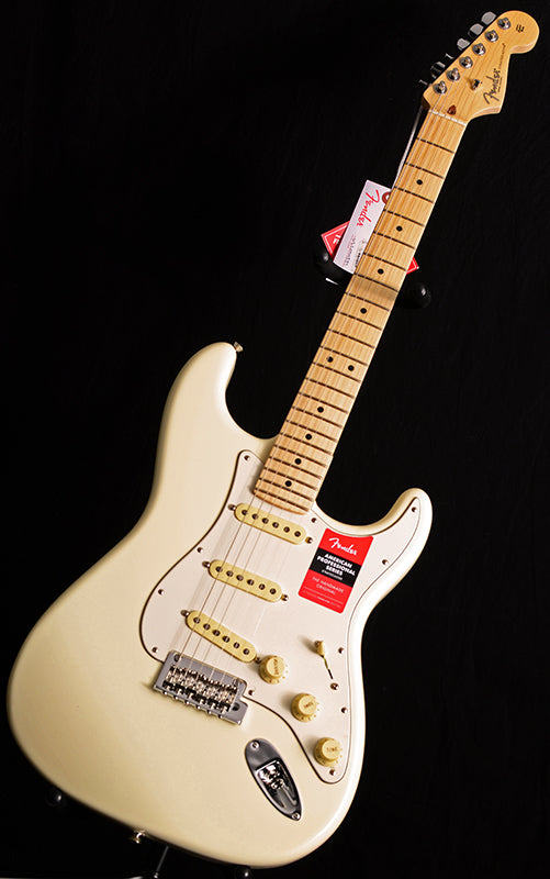 Fender American Pro Stratocaster Olympic | Shop Stratocaster Guitar