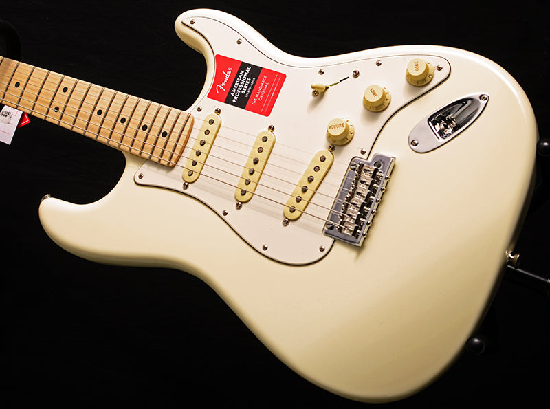 Fender American Professional Stratocaster Olympic White-Electric Guitars-Brian's Guitars