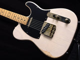 Used Tom Anderson T Icon Translucent Blonde In-Distress-Brian's Guitars