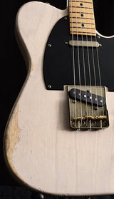 Used Tom Anderson T Icon Translucent Blonde In-Distress-Brian's Guitars