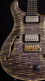 Used Paul Reed Smith Private Stock Custom 22 Piezo Semi-Hollow Joker Purple-Brian's Guitars