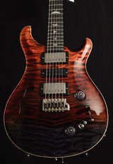 Paul Reed Smith Wood Library Special Semi-Hollow Brian's Limited Fire Red Black Fade-Electric Guitars-Brian's Guitars