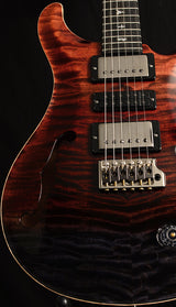 Paul Reed Smith Wood Library Special Semi-Hollow Brian's Limited Fire Red Black Fade-Electric Guitars-Brian's Guitars