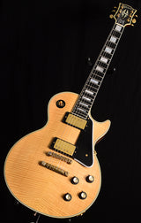Used Gibson Custom 1968 Reissue Les Paul Custom Flame Top Natural-Brian's Guitars