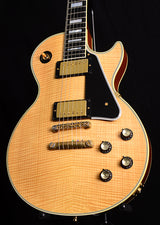 Used Gibson Custom 1968 Reissue Les Paul Custom Flame Top Natural-Brian's Guitars