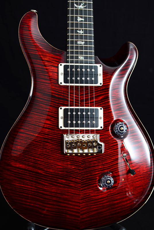 Used Paul Reed Smith Artist Custom 24 Fire Red Burst Stained Neck
