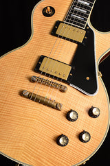 Used Gibson Custom 1968 Reissue Les Paul Custom Flame Top Natural-Brian's Guitars