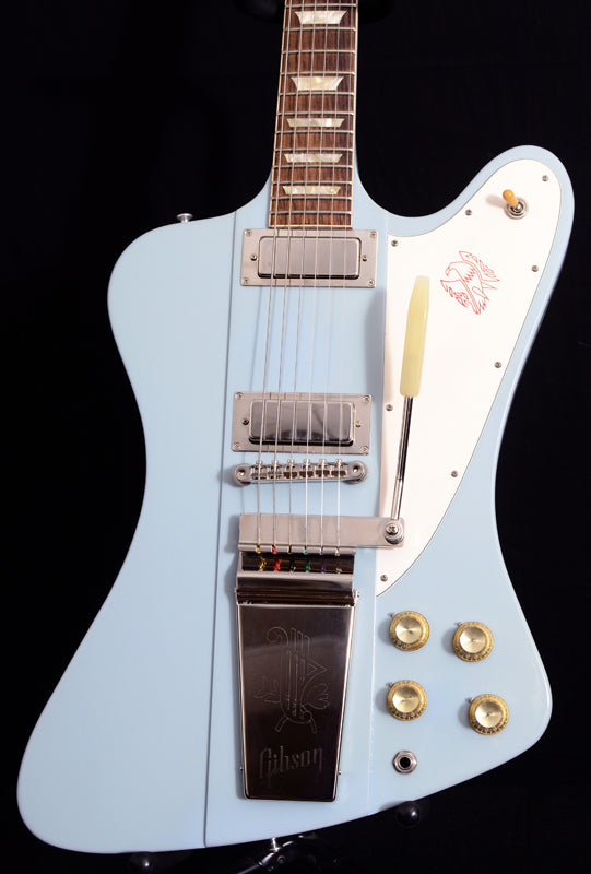 Used Gibson Custom Shop Firebird V Limited Frost Blue-Brian's Guitars