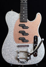 Used G&L ASAT Z-3 Bigsby Silver Metal Flake-Brian's Guitars