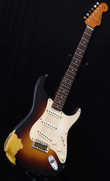 Fender Custom Shop 2017 Limited '59 Stratocaster Heavy Relic 3 Tone Sunburst-Brian's Guitars