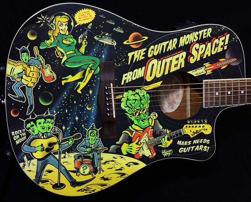 Used Fender Limited Edition Vince Ray Outer Space T-Bucket-Brian's Guitars