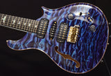 Used Paul Reed Smith Private Stock Dweezil 24 Semi- Hollow Aqua Violet-Brian's Guitars