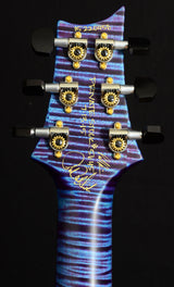 Used Paul Reed Smith Private Stock Dweezil 24 Semi- Hollow Aqua Violet-Brian's Guitars