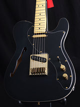 Fender Deluxe Telecaster Thinline Satin Black Limited-Brian's Guitars