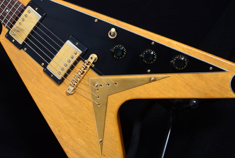 Used 1982 Gibson '58 Reissue Flying V Korina-Brian's Guitars