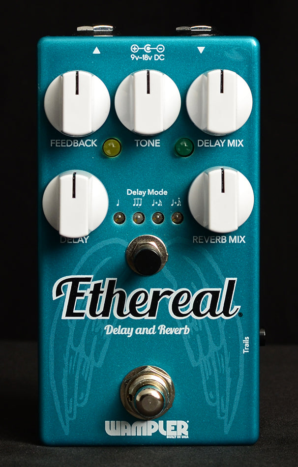 delay & reverb pedal Wampler Ethereal Delay and Reverb Effects Pedal Regular 190839386601