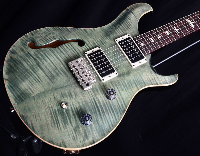 Prs ce 24 semi deals hollow trampas green