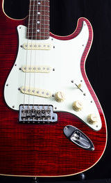 Fender Aerodyne Classic Strat Crimson Red Transparent-Brian's Guitars