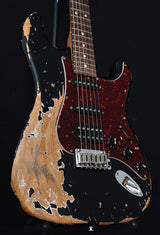 Used Suhr Classic Antique HSS Black Extra Heavy Aging-Brian's Guitars