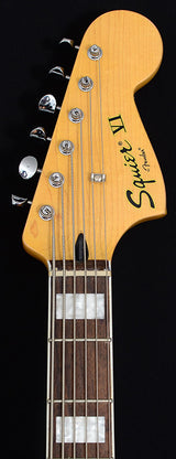 Used Squier Vintage Modified Bass VI Olympic White-Brian's Guitars