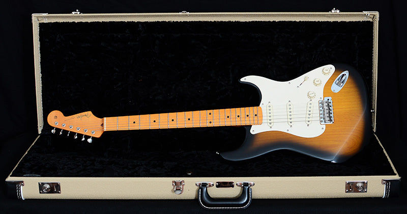 Used Fender Eric Johnson Stratocaster 2 Tone Sunburst-Brian's Guitars