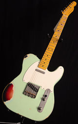 Nash T-57 Surf Green Over 3 Tone Sunburst-Electric Guitars-Brian's Guitars