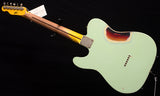 Nash T-57 Surf Green Over 3 Tone Sunburst-Electric Guitars-Brian's Guitars