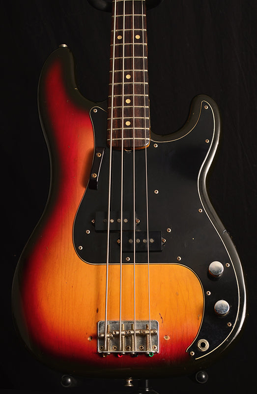 Used Fender 1976 Precision Bass 3 Tone Sunburst