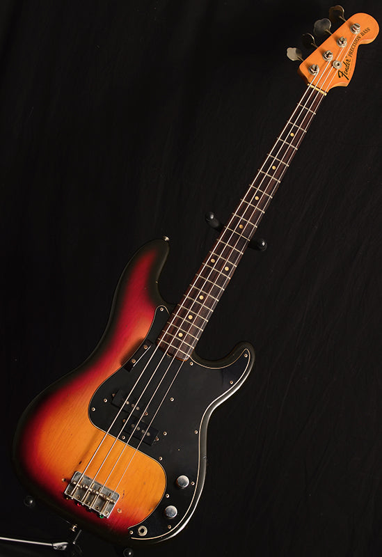Used Fender 1976 Precision Bass 3 Tone Sunburst