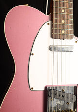 Fender Custom Shop 1960 Telecaster Custom Relic Burgundy Mist Metallic-Electric Guitars-Brian's Guitars