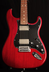 Fender FSR Mahogany Blacktop Stratocaster Transparent Crimson Red-Electric Guitars-Brian's Guitars