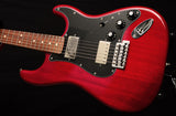 Fender FSR Mahogany Blacktop Stratocaster Transparent Crimson Red-Electric Guitars-Brian's Guitars