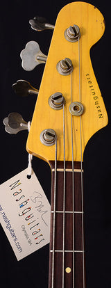 Used Nash JB63 Jazz Bass Seafoam Green-Brian's Guitars