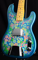 Used Fender Floral Blue '54 Reissue Precision Bass-Brian's Guitars