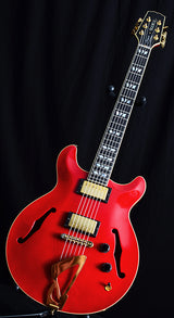Used Hamer Newport Pro Custom Ruby Red-Brian's Guitars
