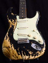 Fender Custom Shop Limited Edition 1963 Super Heavy Relic Stratocaster Black-Brian's Guitars