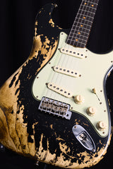 Fender Custom Shop Limited Edition 1963 Super Heavy Relic Stratocaster Black-Brian's Guitars
