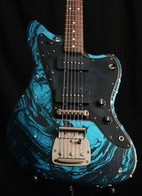 Nash JM-63 Blue Swirl-Electric Guitars-Brian's Guitars