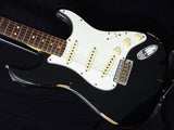 Used Fender Custom Shop 1963 Relic Stratocaster Black-Brian's Guitars