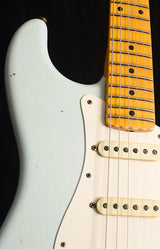 Fender Custom Shop Custom '50s Stratocaster NAMM 2020 Faded Sonic Blue-Brian's Guitars