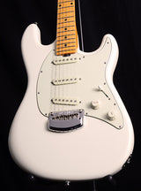 Used Ernie Ball Music Man Cutlass Trem Ivory White-Brian's Guitars