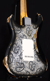 Fender Custom Shop Mischief Maker Heavy Relic Black Paisley NAMM Limited-Brian's Guitars