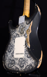 Fender Custom Shop Mischief Maker Heavy Relic Black Paisley NAMM Limited-Brian's Guitars