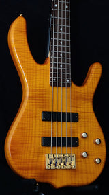 Used Ken Smith Designs Burner 5 String Bass Transparent Orange-Brian's Guitars