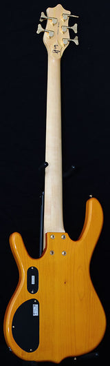 Used Ken Smith Designs Burner 5 String Bass Transparent Orange-Brian's Guitars